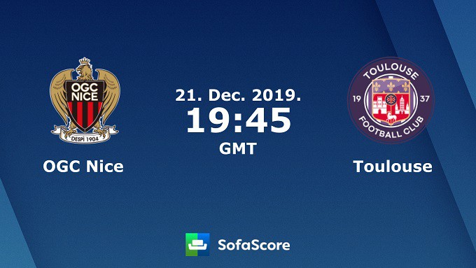 Soi keo nha cai Nice vs Toulouse 22 12 2019 VDQG Phap Ligue 1]