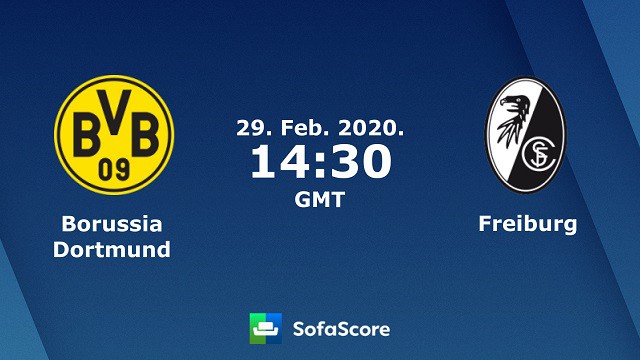 Soi keo nha cai Borussia Dortmund vs Freiburg 29 02 2020 – VDQG Duc Bundesliga
