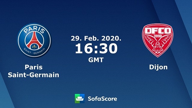 Soi keo nha cai PSG vs Dijon 29 02 2020 VDQG Phap Ligue 1]